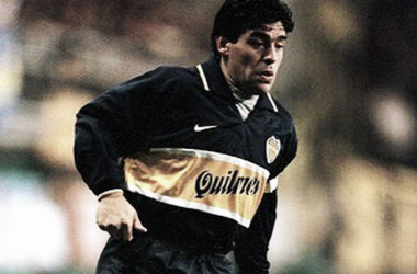 Diego Maradona cumple 55 años y te mostramos su paso por Boca