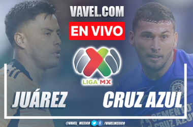 Goles y resumen del Juárez 2-2 Cruz Azul en Liga MX