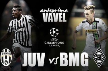 Juve, notte di Champions: a Torino arriva il Borussia Moenchengladbach
