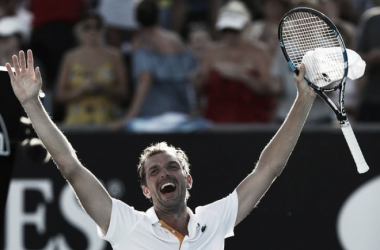 Benneteau tumba a un exhausto Goffin