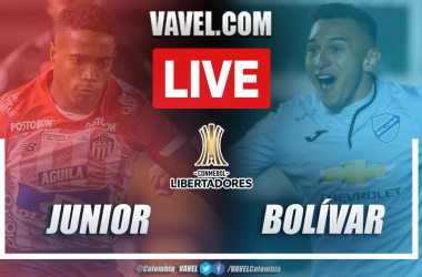 Resumen Junior vs Bolívar (3-0) en fase 3 por Copa Libertadores 2021