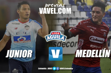 Previa Junior de Barranquilla vs Independiente Medellín: campeón y subcampeón se vuelven a encontrar