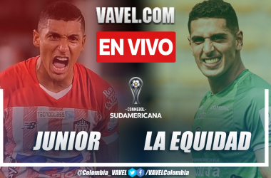 Resumen: La Equidad 0-0 Junior en fase 1 (ida) por Copa Sudamericana 2022