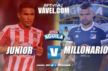 Previa Junior vs Millonarios: realidades distintas y tres puntos en juego