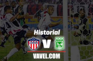 Historial entre Junior y Atlético Nacional