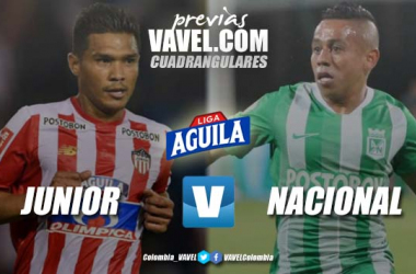 Previa Junior de Barranquilla vs Atlético Nacional: ¡Comienza el cuadrangular B!