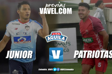 Previa Junior vs Patriotas Boyacá: debut del 'tiburón' recibiendo al 'lancero' encendido