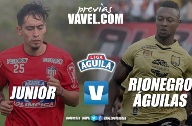 Previa Junior de Barranquilla vs Rionegro: el 'tiburón' quiere bajar a las 'águilas'