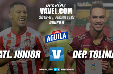 Previa Junior de Barranquilla vs. Deportes Tolima: ambos quieren iniciar con pie derecho