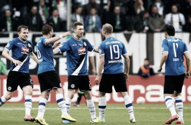 Arminia Bielefeld 1-1 Borussia Mönchengladbach AET (Bielefeld win 5-4 on penalties): Klos and co. edge into semi-finals