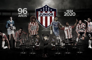 Junior de Barranquilla: 96 años de grandes
triunfos y alegrías