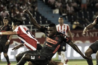 El último enfrentamiento entre Junior e Independiente Medellín