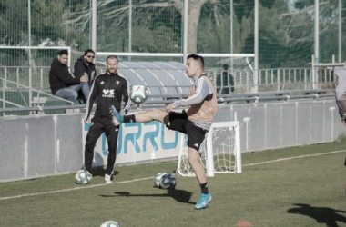 José Mari, Marcos Mauro y Jurado, las principales novedades del entrenamiento