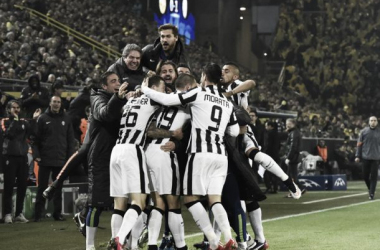 Borussia Dortmund (1) 0-3 (5) Juventus: Tevez and Morata send Bianconeri into the quarters