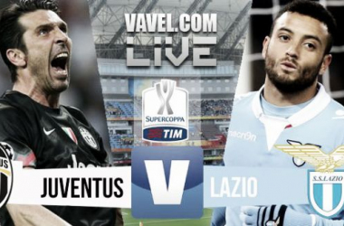 Score Juventus - Lazio of Supercoppa Italiana 2015 (2-0)