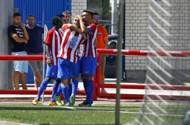 El Atleti B sella su primera victoria de la temporada en el Luis Aragonés