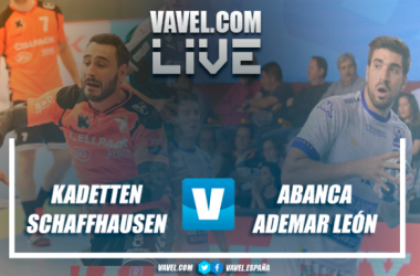 Resumen Kadetten Schaffhausen vs ABANCA Ademar León en Velux EHF Champions League 2017 (23-24)