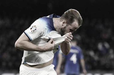 Kane superando a Rooney como máximo goleador de la Selección de Inglaterra | Foto vía: Getty Images