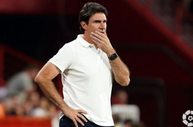 Karanka: "Lo bonito de momento es el compromiso de los futbolistas"