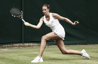 El gafe de Pliskova en Wimbledon continúa