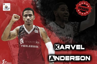 Karvel Anderson, nuevo jugador del Montakit Fuenlabrada