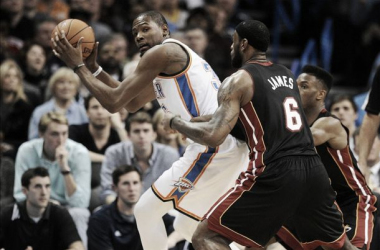 Miami Wins Over OKC In Team Effort; Westbrook Rusty And KD Mediocre For Thunder
