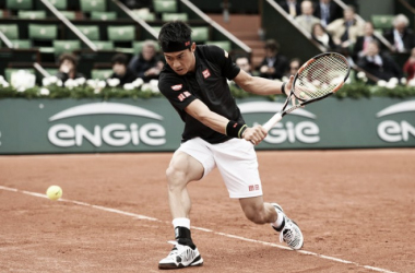 Nishikori afila sus armas