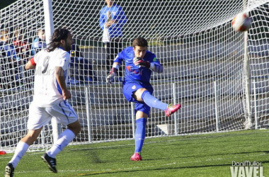 Kepa, Bustinza, Aketxe y Guarrotxena, con el primer equipo