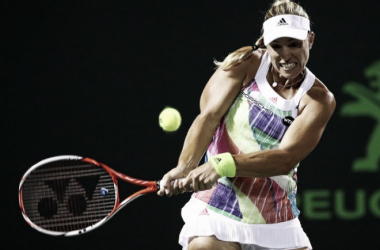 Kerber pone la directa