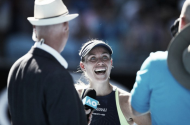 Angelique Kerber: &quot;Simplemente trato de disfrutar sobre la pista&quot;