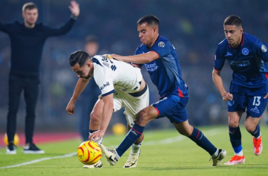 Goles y Resumen del Pumas 0-2 Cruz Azul en la Liga MX