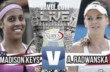 US Open 2015 - Madison Keys bt. Agnieszka Radwanska: As it happened