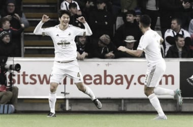 Swansea City 1-0 West Bromwich Albion: Ki keeps Curtis&#039; head above water with long-awaited win