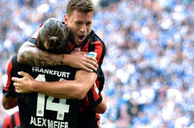 Schalke 2-2 Eintracht Frankfurt: Cards and goals galore in Gelsenkirchen