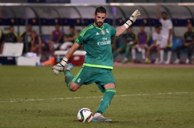 Kiko Casilla se estrena como titular en el arco madridista