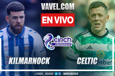 Kilmarnock vs Celtic EN VIVO hoy: Medio tiempo (0-3)