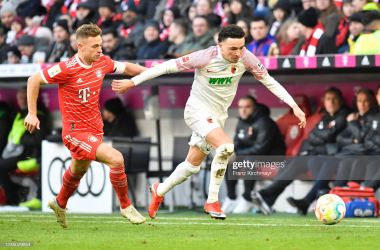 <p class="MsoNormal"><span style="font-size:10.5pt;line-height:107%;font-family:
"Lato",sans-serif;color:#080808;background:white">Bundesliga match between FC Bayern Muenchen and FC Augsburg last season (Photo by&nbsp;</span><span style="background-color: white; color: rgb(8, 8, 8); font-family: Lato, sans-serif; font-size: 10.5pt; text-align: center;">Franz Kirchmayr/SEPA.Media /</span><span style="background-color: white; color: rgb(8, 8, 8); font-family: Lato, sans-serif; font-size: 10.5pt;">Getty Images)</span></p>