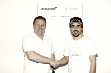 Kimoa, la marca de ropa de Fernando Alonso, nuevo patrocinador de Mclaren