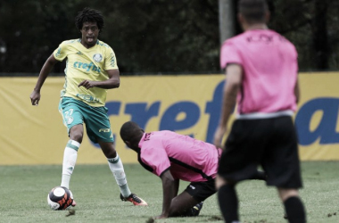 Com dois de Keno, Palmeiras goleia União Barbarense em jogo-treino