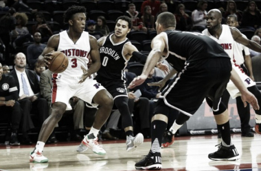 Detroit sigue con paso firme y cumple ante Brooklyn