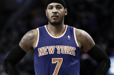 Carmelo Anthony sobre la vuelta de Phil Jackson a entrenar: &quot;No, no y no&quot;