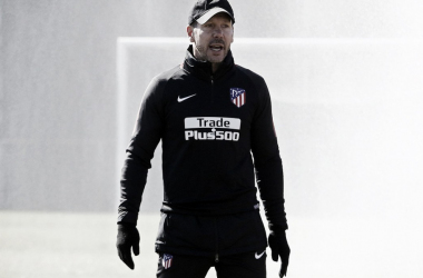 Simeone no da pistas de la alineación frente al Leganés