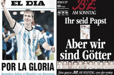 Confiance et gloire dans la presse allemande et argentine pour le Jour-J