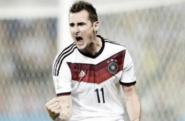 Klose entra en la historia