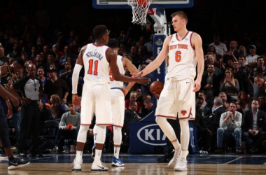 NBA - Porzingis guida i Knicks alla vittoria sui Nets; affermazione casalinga per i Bulls contro gli Heat