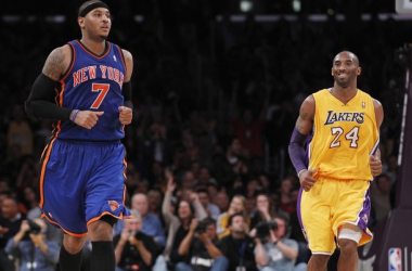 Kobe y Gasol les comen la tostada a Carmelo y Stoudamire