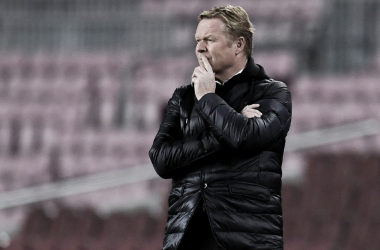 Koeman: "Si todo el mundo está bien, se puede luchar por los títulos"