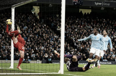 Manchester City visit Liverpool in title six-pointer