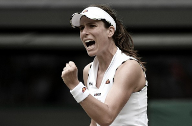 Konta regresa a la segunda semana de Wimbledon dos años después