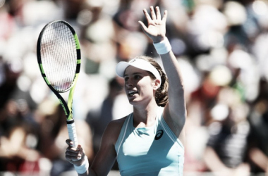 Konta avanza sin problemas en Melbourne